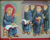 Средневековая монашеская школа